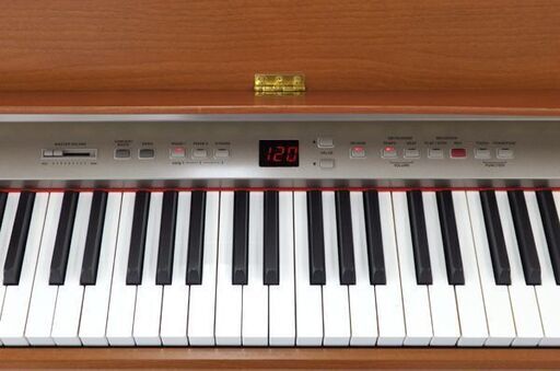 北海道 千歳市/恵庭市 動作品 KAWAI/カワイ 電子ピアノ L5 2006年製 88鍵 AWAグランドプロ 木製鍵盤 イス付 チェリー調