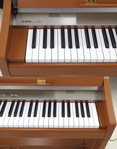 北海道 千歳市/恵庭市 動作品 KAWAI/カワイ 電子ピアノ L5 2006年製 88鍵 AWAグランドプロ 木製鍵盤 イス付 チェリー調