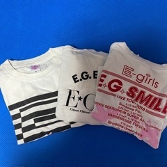 E-girlsのLiveTシャツセット