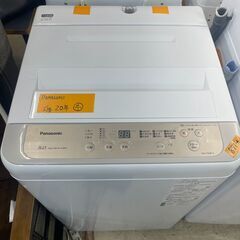 リサイクルショップどりーむ荒田店　No8714 洗濯機　パナソニック　２０２０年製　５ｋｇ　1人暮らしにちょうどいい♪　高年式で安心♪ リサイクルショップどりーむ荒田店 No8714 洗濯機 パナソニック