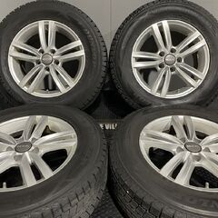 【DUNLOP WINTER MAXX SJ8 215/70R16】スタッドレス【MAK 16インチ 6.5J5HPCD112+38】バリ溝　(MTG398)