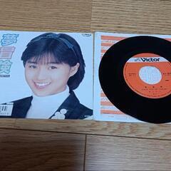 酒井法子のシングルレコード盤