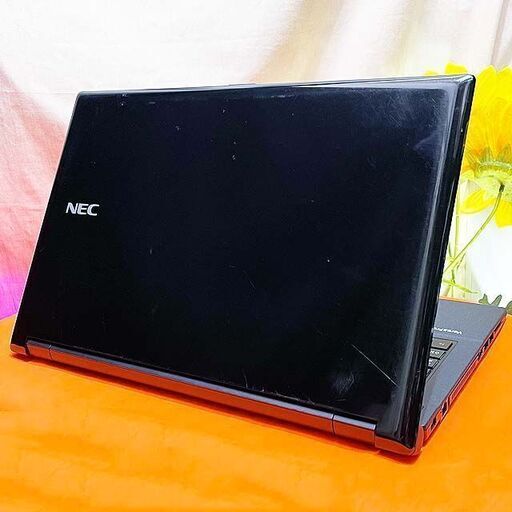 NEC テンキー付きノートPC☆15.6インチ 大画面！☆その③ 製造番号