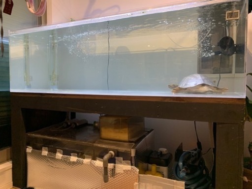 1500 オーバーフロー アクリル 水槽 150cm 大型 OF 三重管 バラ売り不可 配送可