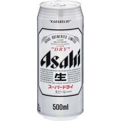 アサヒスーパードライ　生ビール　500ml　6本　1パック