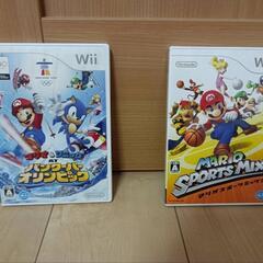 任天堂Wiiのソフト二つセット
