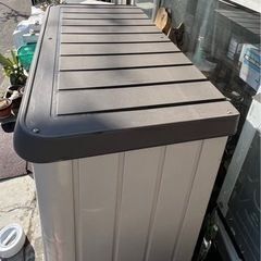 分解済み！ホームロッカーワイド2段中古 ロッカー物置 ベランダ物置 市 