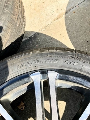 165/50R15 ホイール＆タイヤセット