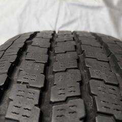 195/80R15 スタッドレス BISON ホイールセット 4本