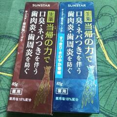 歯磨き粉  薬用 塩ハミガキ 口臭予防 歯周病予防　サンスター　...