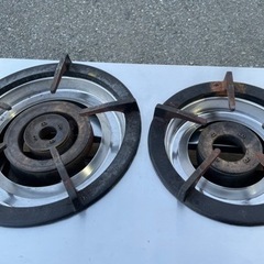 ■中古品 マルゼン2口ガスコンロ 卓上 M-212C LPガス 2021年 幅：595ｘ奥420ｘ高160ｍｍ 動作問題なし■