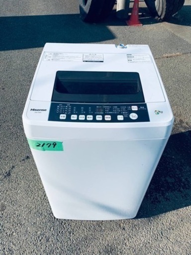 2179番 Hisense✨洗濯機✨HW-T55A‼️