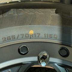 スタッドレスタイヤ、ホイール4本セット　JKラングラー等（引き取り限定）