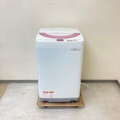 【良品😋】冷蔵庫TWINBIRD 110L 2018年製 HR-E911 洗濯機SHARP 6kg 2017年製 ES-GE6A-P OI37263 OG26112