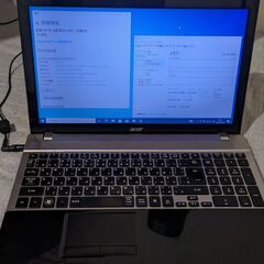 再開【ジャンク品・OS正常駆動】Windows10ノートパソコン...
