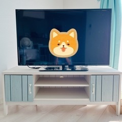 ニトリ　テレビボード　スカイブルー　テレビ台