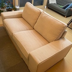 美品IKEA KIVIK シーヴィク 2人掛けソファ