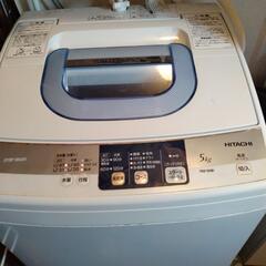 【300円渡すので引き取ってください】HITACHI5kg縦型洗濯機