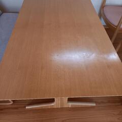 【ネット決済】ダイニングテーブル　テーブル　大きなサイズ　無印良...