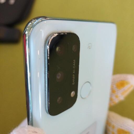 美品OPPOReno5A SIMフリー ワイモバイル シルバーブラック 送料無料