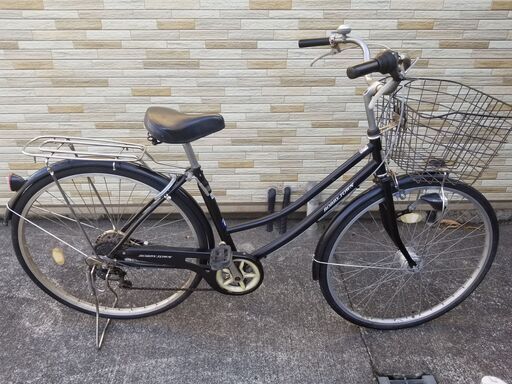 中古自転車 外装6段変速 27インチ LEDオートライト 028MM軽整備済み 防犯登録対応 町田市 相模原市