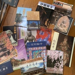 🔵寺、仏像の本と写真集13冊とDVD