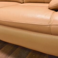 ≪zyt1180ジ≫大塚家具 2人掛けソファ ルーニー SD-344 本革+