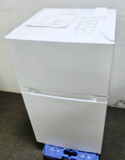 【　3ヵ月保証　】美品　高年式　アイリスオーヤマ　2ドア　ノンフロン冷蔵庫　PRC-BO92D　小型　87L　2021年製　動作良好　IRISOHYAMA