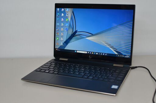 中古ノートパソコン HP Spectre X360 13-ap0035TU Windows11+office 爆速SSD256GB core i5-8265U/メモリ8GB/13.3インチ/無線/WEBカメラ搭載