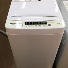 ★値下げしました★【中古品】洗濯機　ハイセンス HW-K45E ...