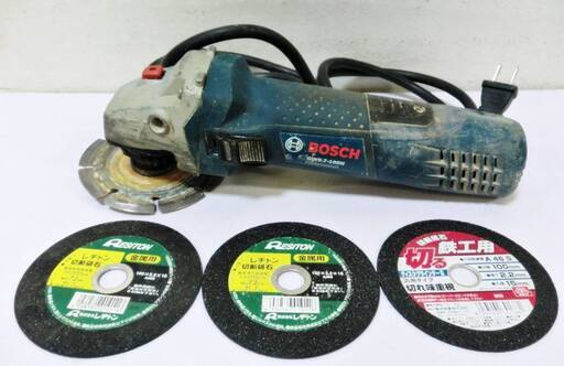 BOSCH　100mm　ディスクグラインダー　GWS7-100N　電動工具　研削　研磨　DIY　動作良好　ボッシュ