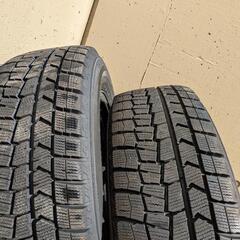 195−65R−15　アルミホイール付きスタッドレスタイヤ&チェーン
