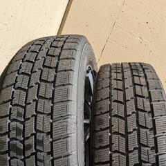 195−65R−15　アルミホイール付きスタッドレスタイヤ&チェーン
