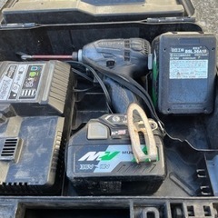 日立工機　インパクトドライバー　36v