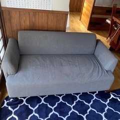 IKEA ソファー　2.5人掛け　ソファ　おまけカバー2枚付き