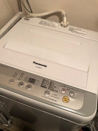 洗濯機 5.0kg 2017年購入 Panasonic