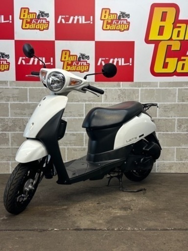 スズキ　SUZUKI 　Let's   レッツ　CA4AA    無料配送エリア有り　ナンバー登録代行受付中　バンガレージ京都