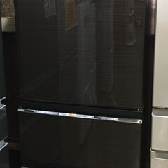 【中古品】冷蔵庫 三菱 MR-CX37C-BR　365L 201...