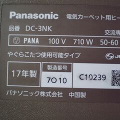 Panasonic DC-3NK GRAY