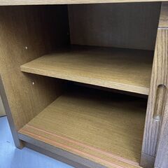 商談中 和風 キャビネット 幅90ｃｍ ロータイプ 和モダン キッチン 食器棚 サイドボード 札幌市手稲区