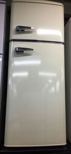 【中古品】冷蔵庫 オーヤマ 　PRR-122D-W 114L 2022年製