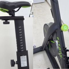 北海道 千歳市/恵庭市 動作品 AINEXT/アイネクスト エアロバイク FITBOX PRO モニター付 スピンバイク エクササイズ 健康器具 フィットボックス