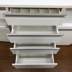 組み合わせキッチンボート　ニトリ　ホワイト×シルバー