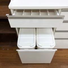 組み合わせキッチンボート　ニトリ　ホワイト×シルバー