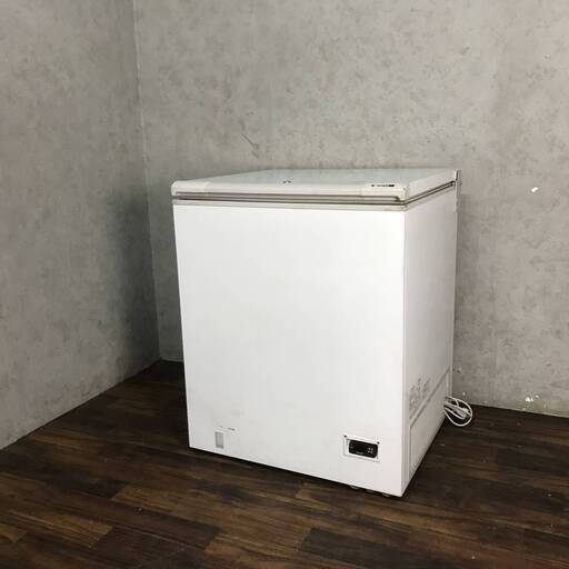 WY7/87 サンデン SANDEN 業務用冷凍庫 SH-220XD 2022年製 鍵無し 冷凍ストッカー フリーザー 216L 上開き 業務用 厨房 店舗 ※動作確認済◆