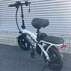 新品 公道走行可能 フル電動自転車 アクセル付き ひねちゃ モペット