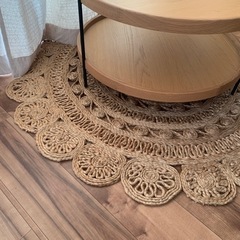 ローテーブル、リビングテーブル、ラグセット　家具