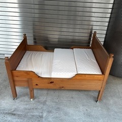 【無料】IKEA キッズベッド120㌢〜160㌢