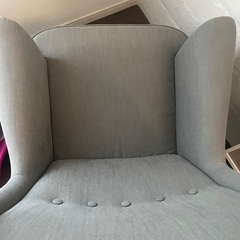 IKEA ストランドモン 1人がけソファ グレー ウイングチェア