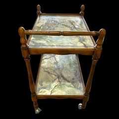 キッチンワゴン アンティーク 大理石 ヴィンテージ M10064